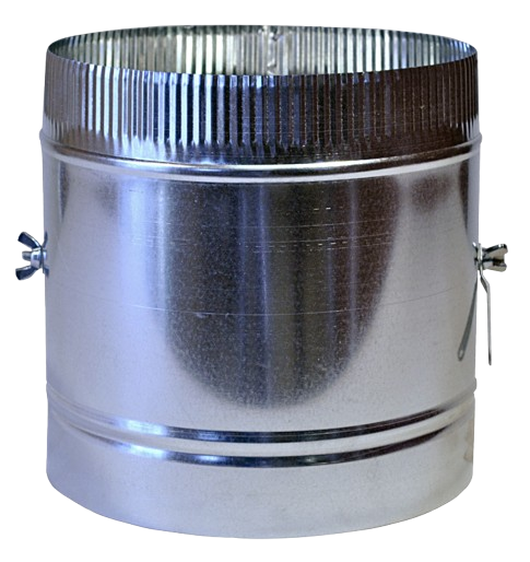 Volume Damper with Jiffy Disk