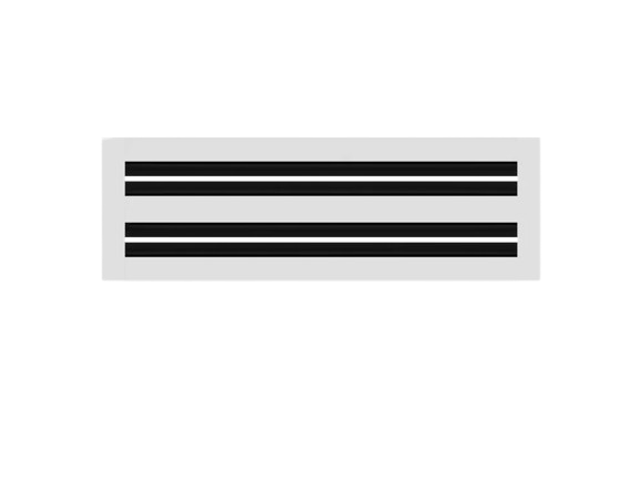 Linear Air Diffuser 2 Slot