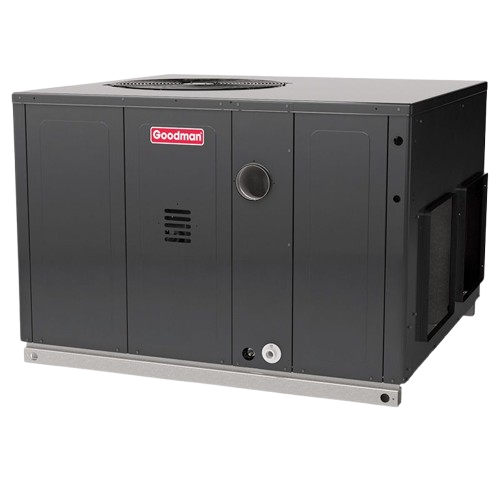 Goodman Package Unit, Gas (Heat)/Electric (Cool) 81% AFUE 40k BTU Multi-PositonR-32 Single Stage Variable Speed ECM