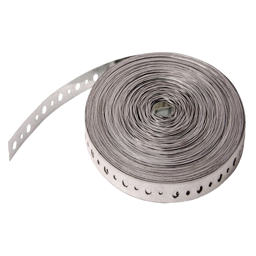 Strap Pipe Metal Roll Holes 26ga 80ft x 1-1/2in